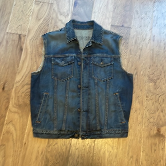 Social Distortion 1945 Denim Vest - Picture 2 of 5